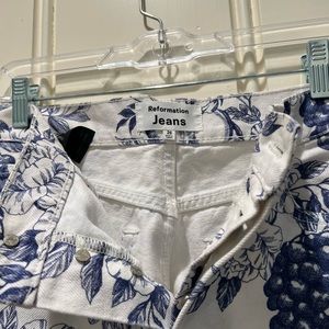 Reformation Printed Jeans!